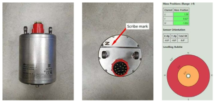 Trillium Compact Posthole ⒜ front view, ⒝ plane view ⒞ Level sensor of Centaur webpage