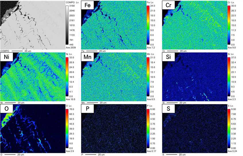 EPMA를 통해 분석한 오스테나이트계 스테인리스강의 CISCC 거동