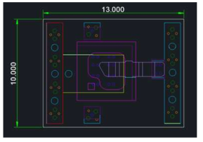 2차년도 PCB 적용한 SMD 패키지 모듈 설계도