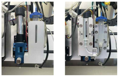 Screw module type 냉각 장치 결합 사진