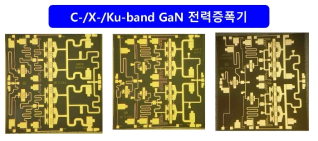 C-/X-/Ku-band GaN 전력증폭기 MMIC