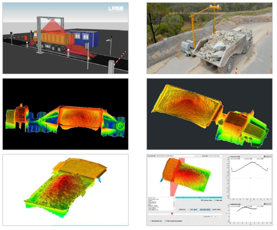 LIDAR 기술 활용 사례 : 골재운반 차량 관리시스템 (미국)