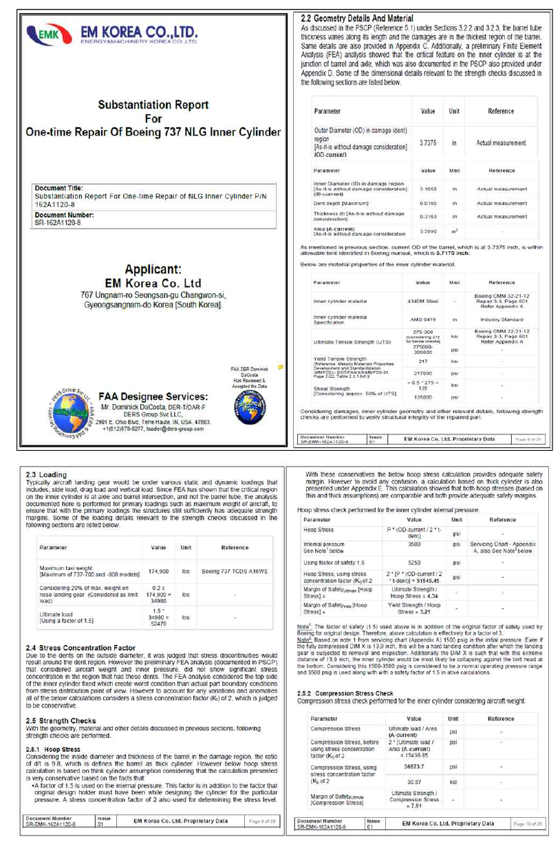 Substantiation Report