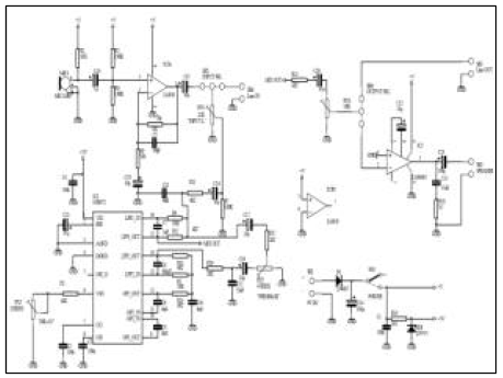 음성감지 시스템 회로