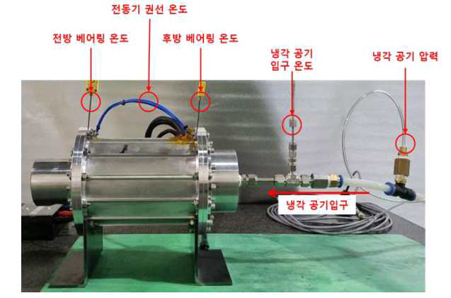 전동기 기계적 성능시험 구성