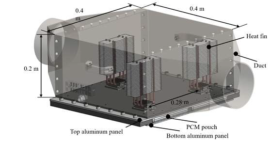 상변화물질 일체형 열전소자 복사 냉방 패널 시스템 프로토타입 디자인