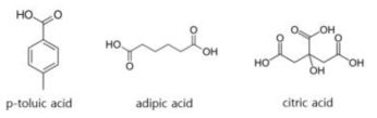 Carboxylic acid 종류