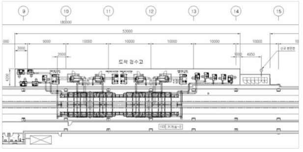 De-icing System 평면 배치도