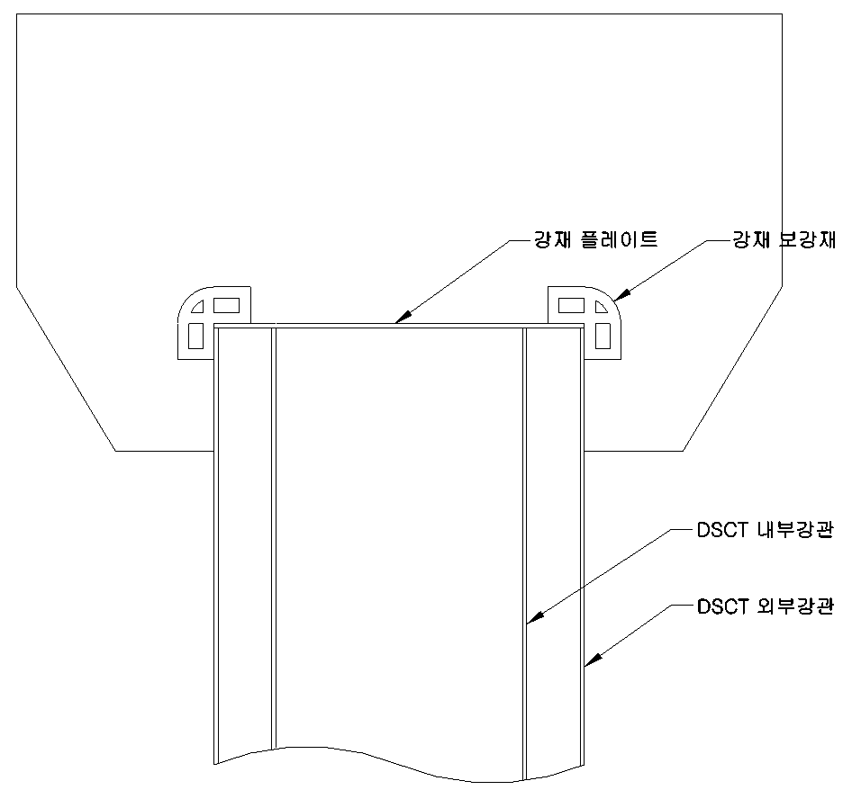 연결부 1 정면도