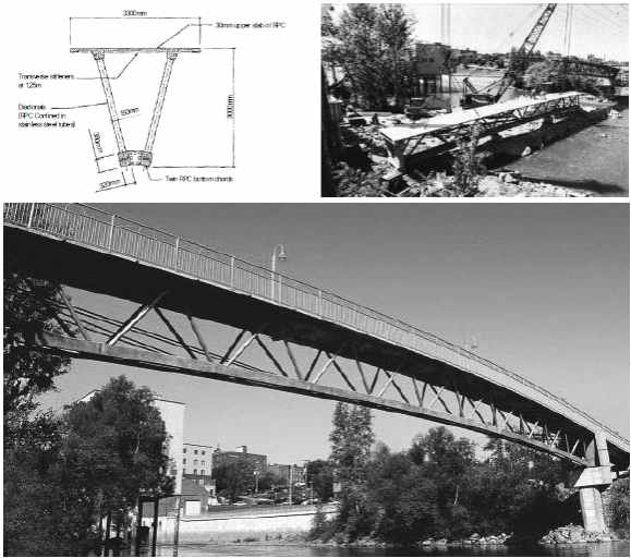 Sherbrooke Pedestrian Bridge(캐나다, 1997)