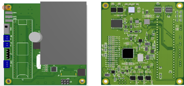 회로 설계 기반으로 제작된 PCB 아트웍