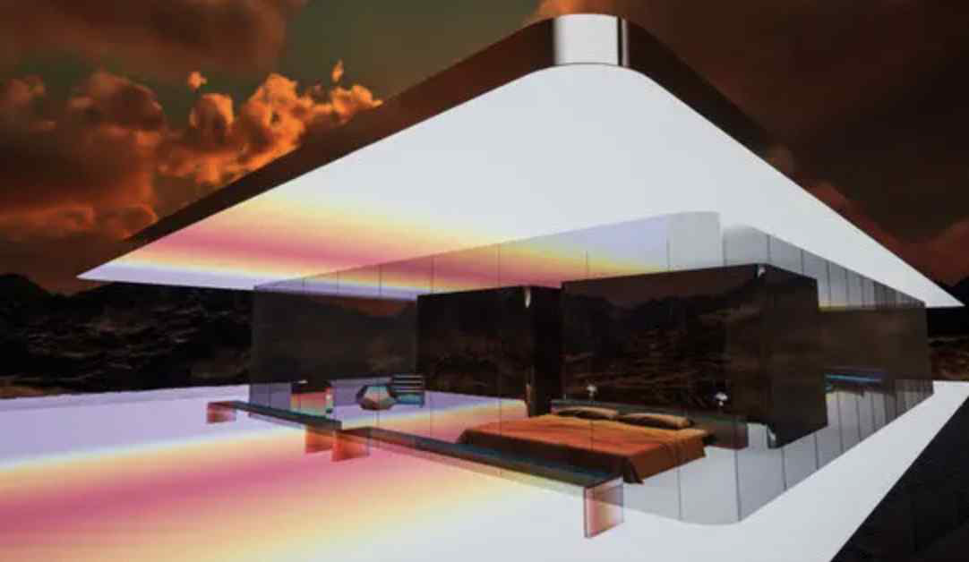 NFT로 거래된 Krista Kim의 3D 하우스(2)