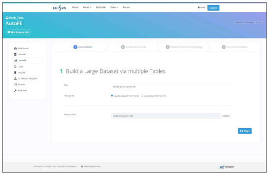 1단계 Load Dataset을 시작으로 분석할 데이터셋을 준비