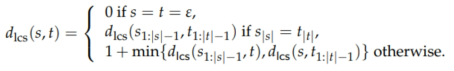 LCS distance 계산 방식 (자료: Van der Loo et al., (2014). The R Journal, 6, 111-122)