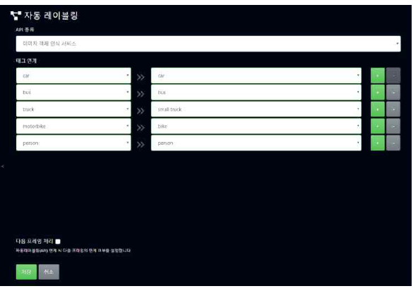 Auto Labeling Setting