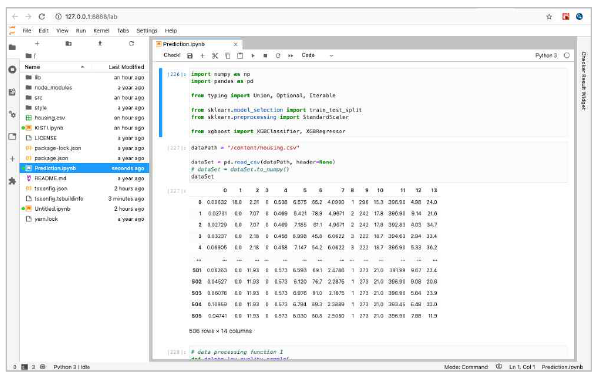 Jupyterlab execution display