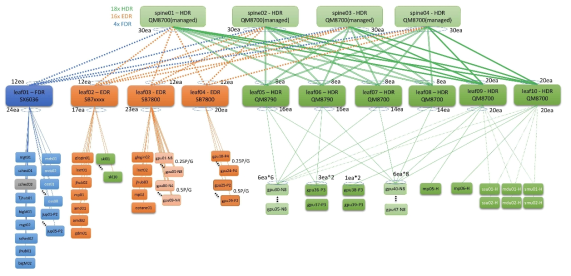 Configuration of IB network in neuron system