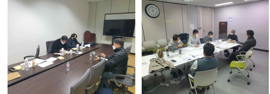 2021년 대경 및 부울경지역 대면평가 현장 사진
