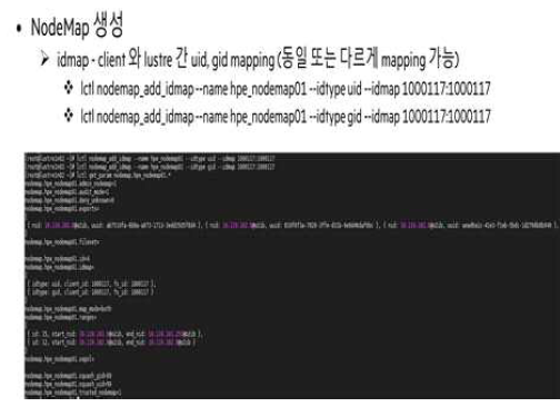 Lustre NodeMap