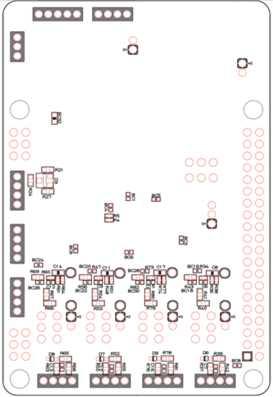 DAQ PCB b-silk