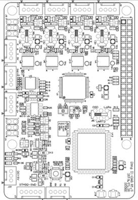 DAQ PCB t-silk