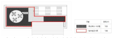 송파헬리오시티 어린이집 옥상 적용 도면