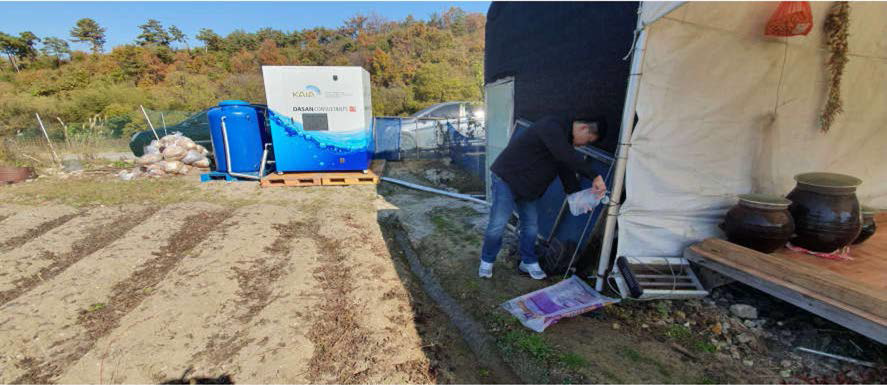 국내정수시스템 사용