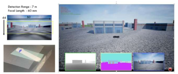 iADA* path planning in the unknown environment demonstration