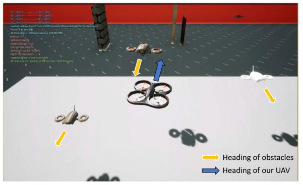 Environment to test for dynamic obstacles