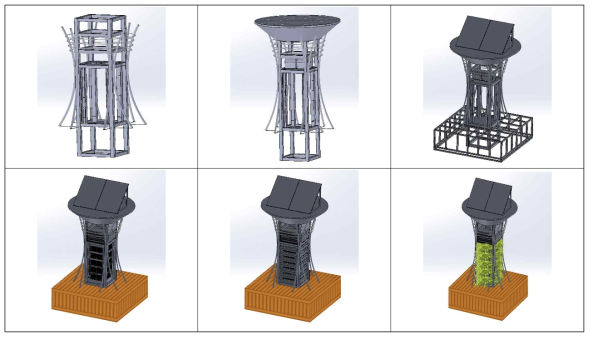 미세먼지 저감장치의 3D 설계