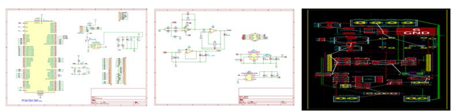 CPU 보드 회로도, 전원, Analog 회로, PCB Gerber Printing