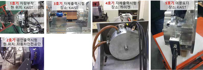 구동모터 시제품