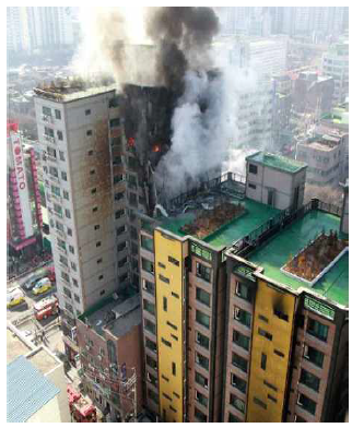 2015년 발생 의정부 아파트 화재