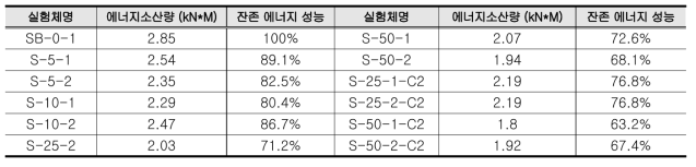 전단 파괴형 보(실험결과)