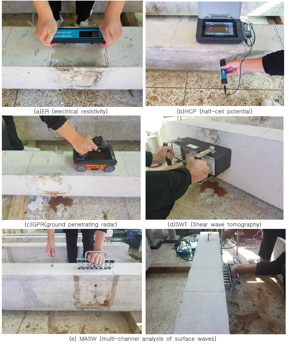 Multi-physics NDT 기법을 활용한 부식된 철근을 포함한 철근콘크리트 보 상태평가