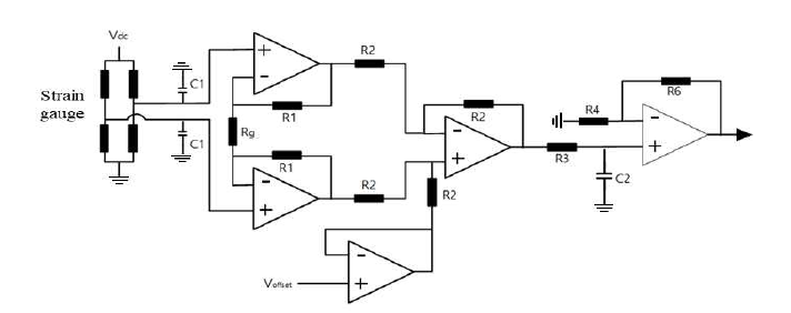스트레인 게이지용 신호 조절 회로