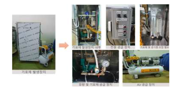 기포 발생장치 (KICT 시작품)
