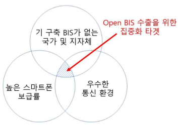 Open BIS 수출을 위한 집중화 타겟