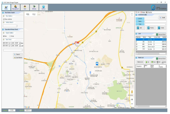 버스 정보 생성 및 지도 표출(개발결과물)