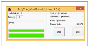 MfgTool2.exe 정상 완료