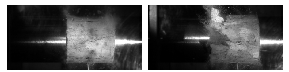 Plastic and Brittle Failure Under Low and High Striker Bar Velocity