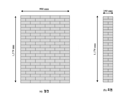 벽체 제원