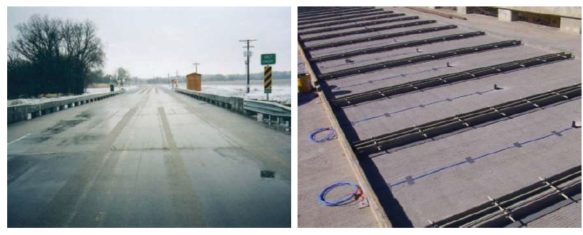 융빙용 콘크리트 적용 및 운영사례, 미국 Nebraska, Spur Bridge
