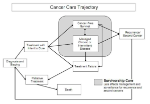 Cancer Care Trajectory (IOM report, 2006)