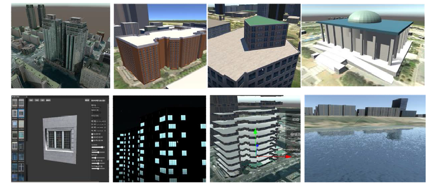 실감형 3D 도시모델 자동 생성 및 저작