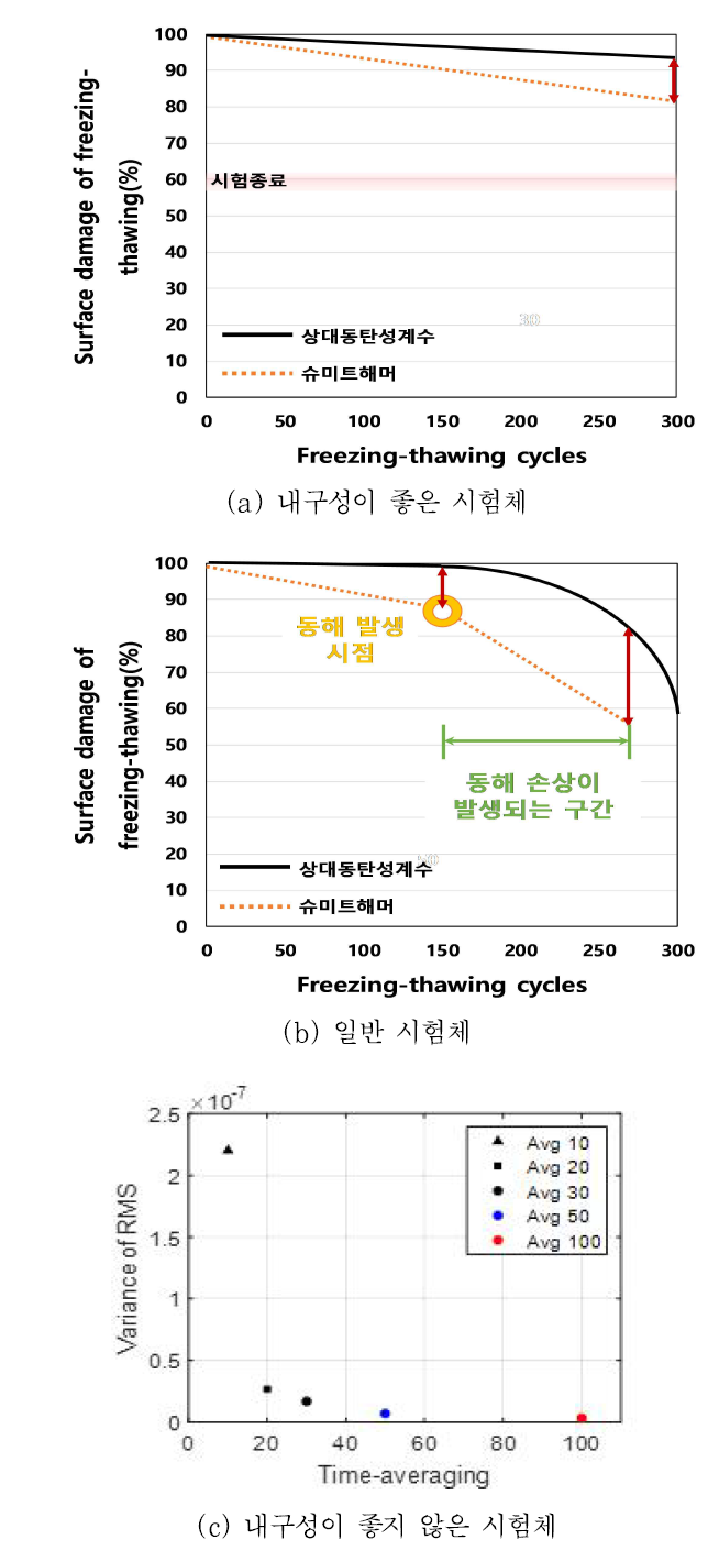 동해 손상 모델 예시