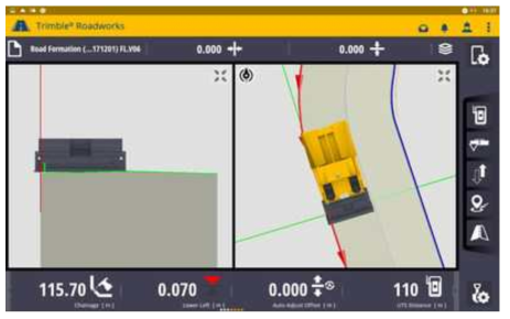 Trimble 사의 Roadworks UI