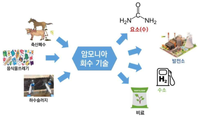 유기성 폐기물 암모니아(질소)의 자원화 방안