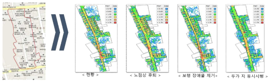 UNA를 활용한 골목상권의 접근성 개선효과 분석연구(기존연구)