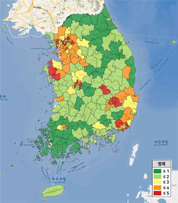 감염병 위험성평가 결과